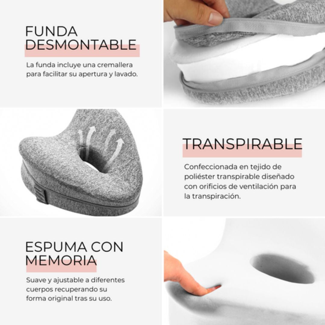 Almohada Ortopédica para Dolor de Cadera