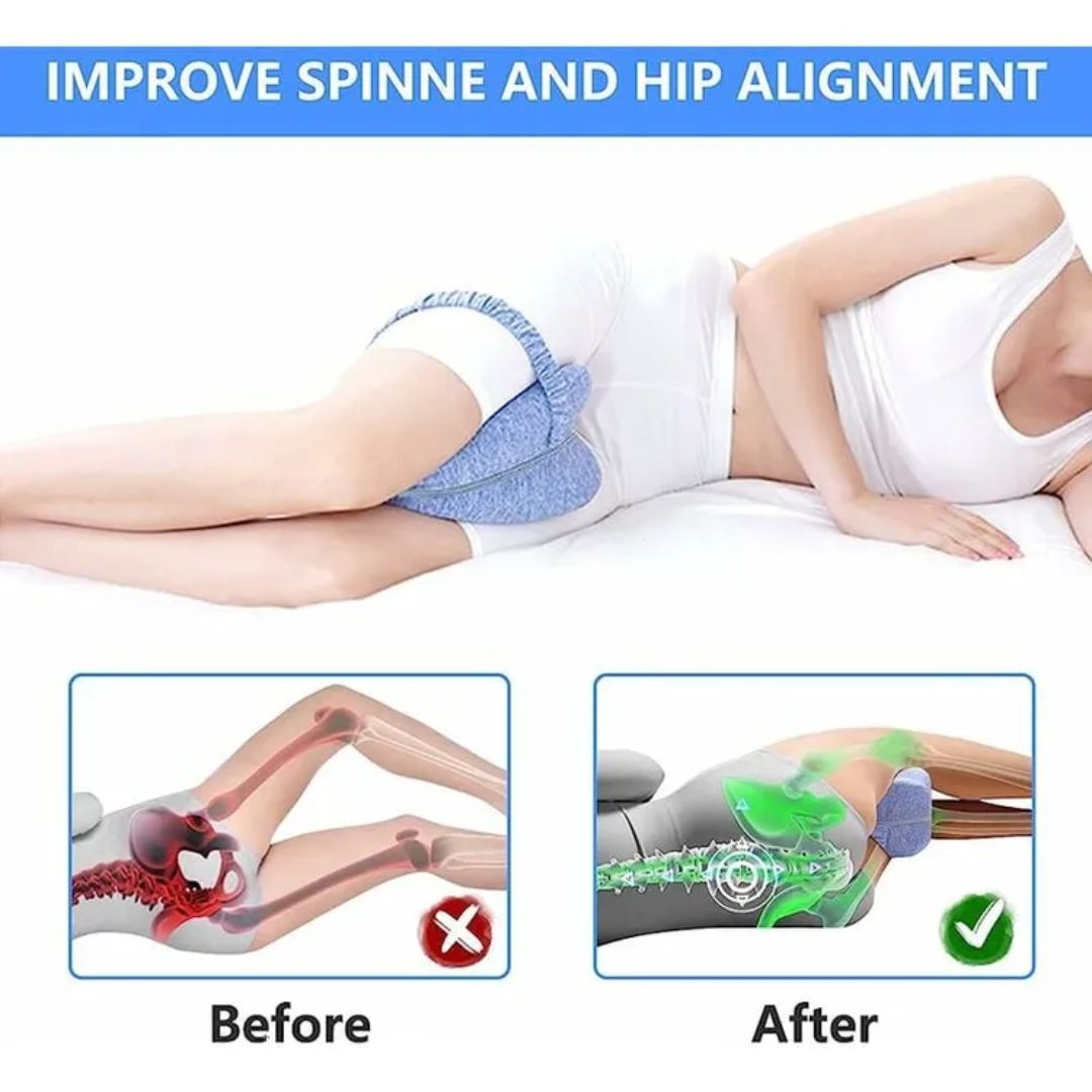 Almohada Ortopédica para Dolor de Cadera